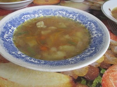 Постный суп