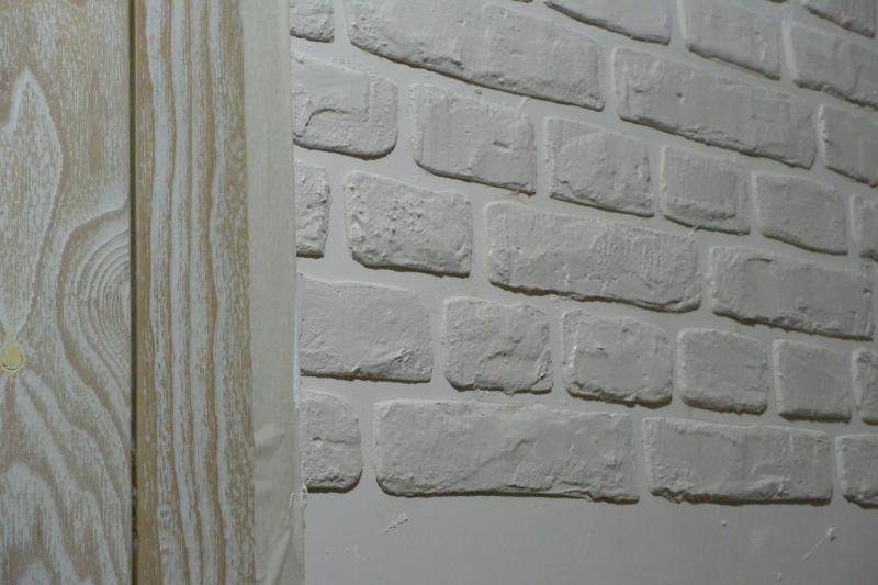 Кирпичная стена в стиле лофт своими руками