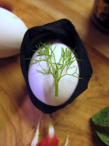 Пасхальные яйца без искусственных красителей