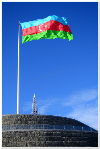 Флаг в Баку