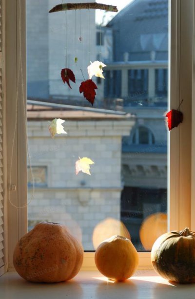 Осенние окно