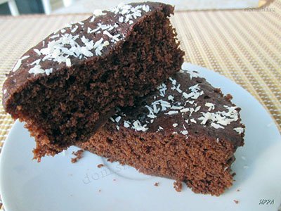 Шоколадный кекс (маффин) в микроволновке - очень вкусно и просто