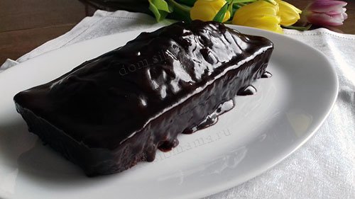 Шоколадно-шоколадный кекс