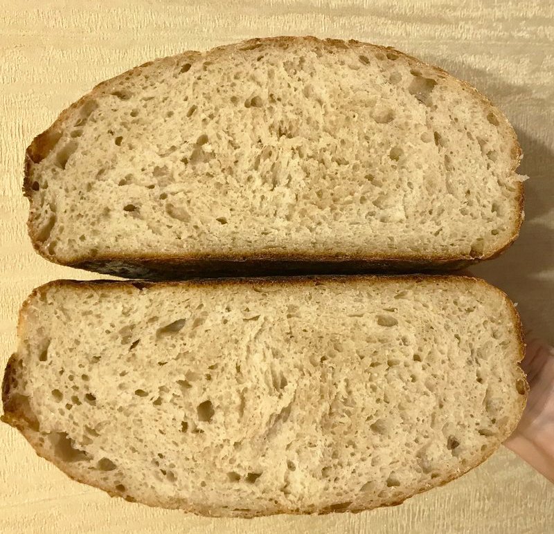 Хлеб с картошкой на закваске