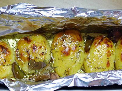 Запеченный картофель по рецепту Джейми Оливера