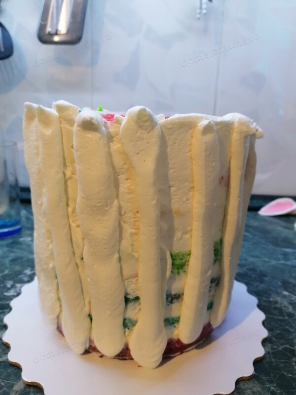 Торт Радужный единорог