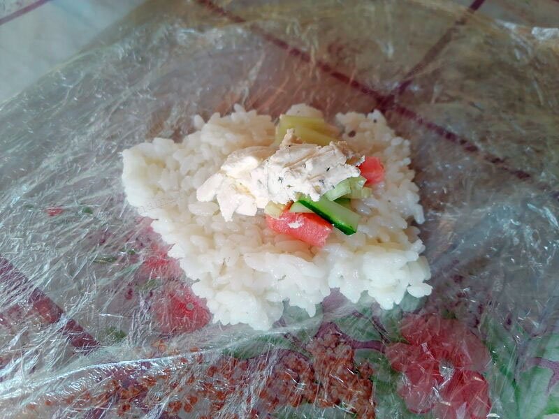 Онигири, японские пирожки из риса
