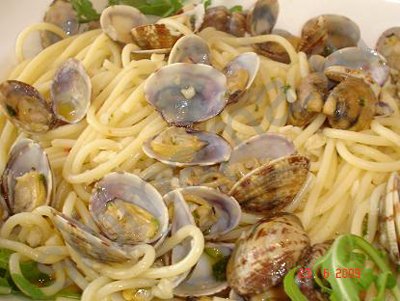 Spaghetti alle vongole - Спагетти с моллюсками
