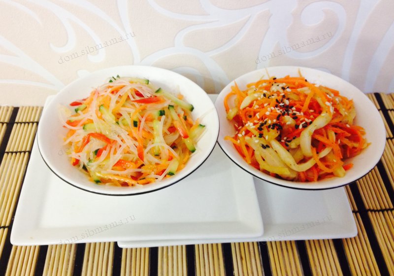 Салаты по-корейски (без майонеза). Проверенные рецепты от Сибмам с фото