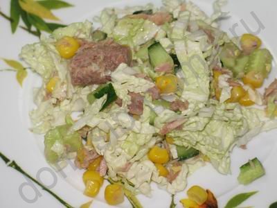 Салат с капустой. Рецепты от Сибмам с фото