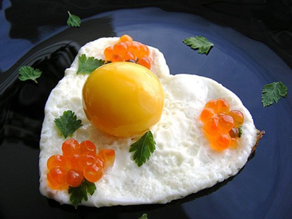 необычная яичница, рецепт с фото, замороженная яичница