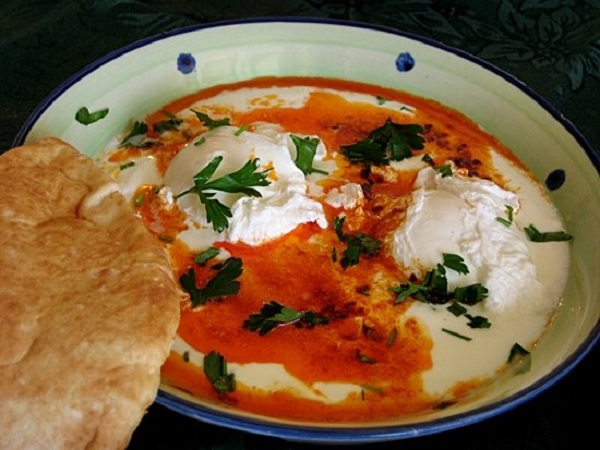 рецепты с фото яичница, необычный рецепт национальный турецкий рецепт