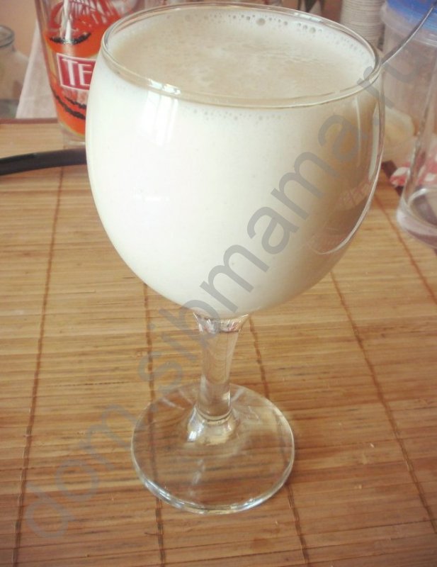 Малокалорийный молочный коктейль