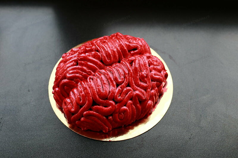 Торт Мозги на Хеллоуин